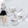 Женские летние повседневные кроссовки на массивной платформе без шнуровки из искусственной сетки, дышащие прогулочные туфли, легкая спортивная обувь для бега на шнуровке, модельные туфли для женщин