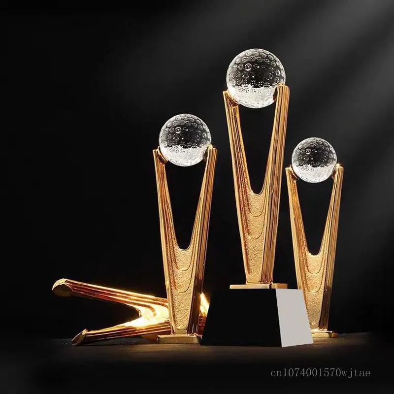 Customized Resin Crystal Trophy, Replaceable Sports Awards, Custom Engraved, Black Crystal Trophy, Creative Souvenir, Decor, 1Pc