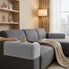 2Pcs Elastic Stretch Jacquard Sofa Arm Covers Dust-Proof Armchair Slipcovers Couch Cover  Sofa