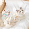 Pet Clothes Cat Postpartum Spring and Summer Breathable Cat Surgical Clothes Anti-licking Weaning Clothes Home Cat Sterilization Clothes