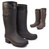 Резиновые сапоги MF WJ77R для девочек, коричневые, см 2E [Moonstar] 24.0