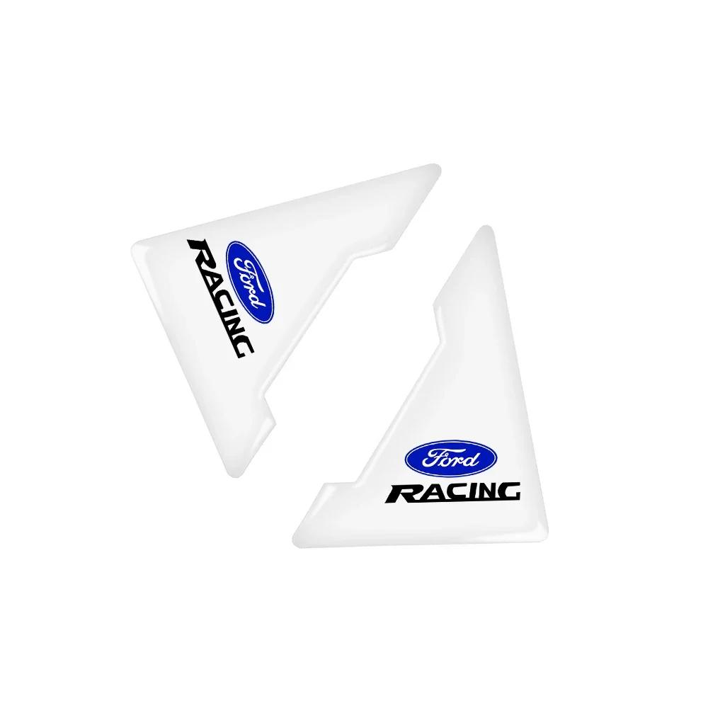 Горячая наклейка на автомобиль Для Ford Новая 2 шт. Прозрачные накладки на углы дверей автомобиля Наклейки для защиты от столкновений Для Ford Ranger Focus Ku