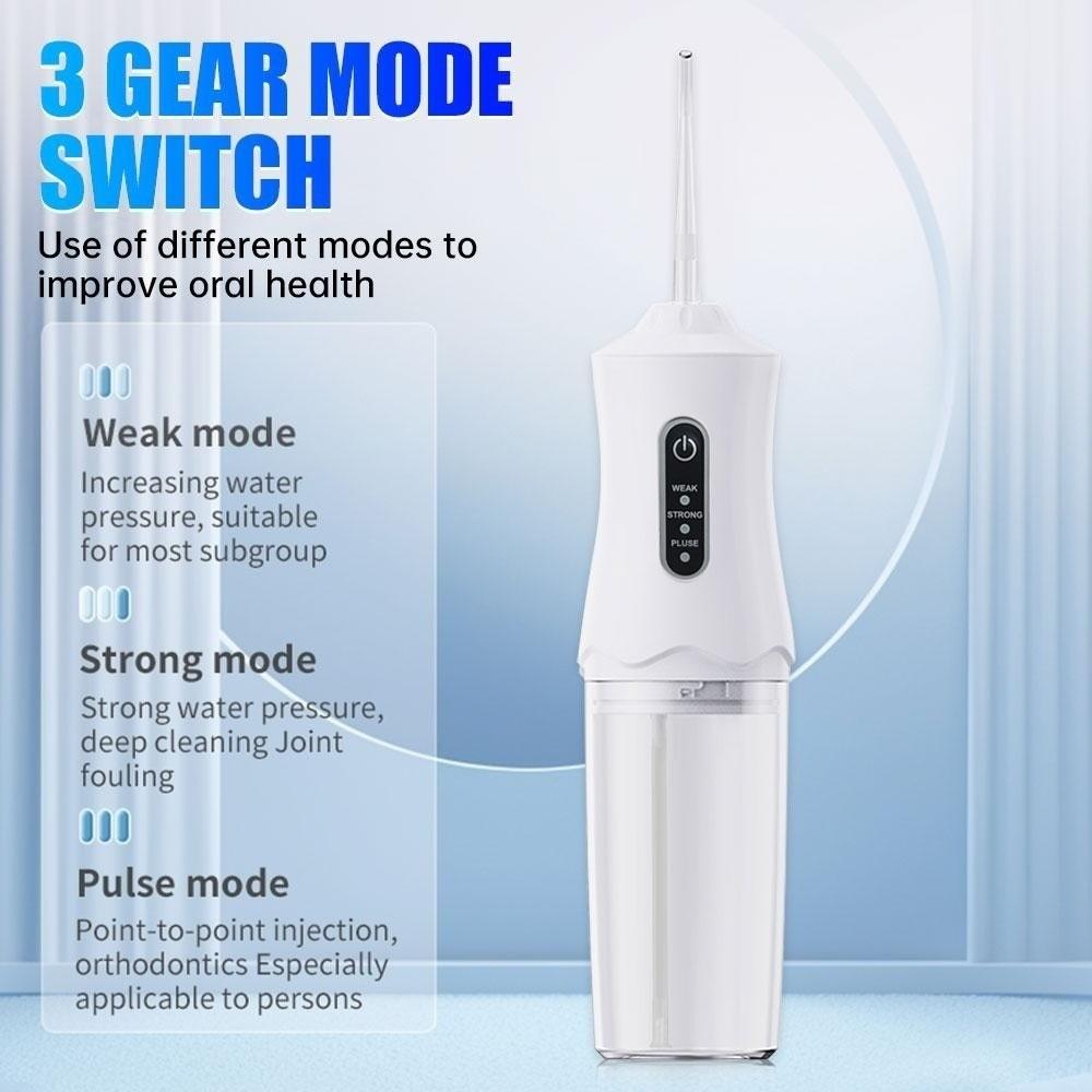 Portable Water Flosser Pulse Technology Teeth Cleaner Oral Irrigator  Travel Home Use
