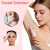 Electric Shaver Bikini Trimmer Women's Cordless Rechargeable Razor Portable Hair Epilator Rotating Disc IPX6 Household