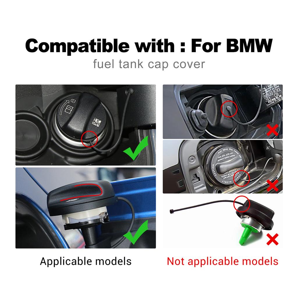 Universal Carbon Fiber Fuel Tank Cap Cover for BMW E90 E92 F30 F80 F82 F87 F90 M2 M3 M4 M5 M6 X4 X5 X6 F15 F16