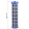 Washable Water Purifier Filter Element 10 Inch Stainless Steel Mesh Filter Cartridges Filter Accuracy 40 Microns