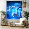 Haaland Customize Your Name Tapestry Gift Personalized Tapestry Easy to Hang Ideal for Bedroom Multi-purpose for All Occasions