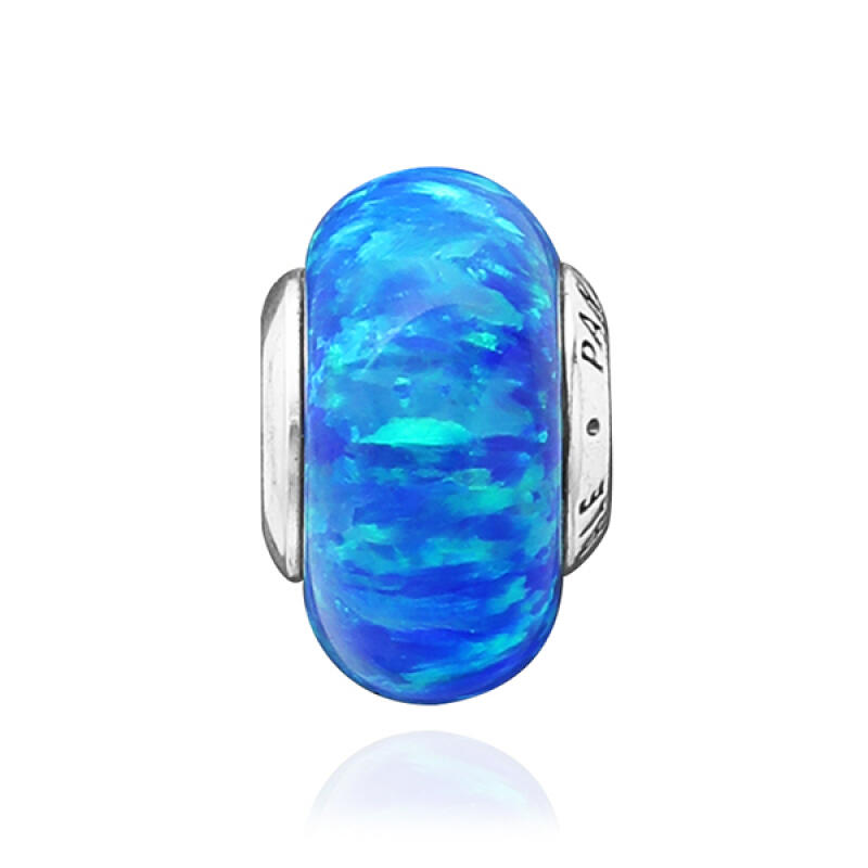 Pandora Charm Murano Opalescent Deep Blue 791691C02