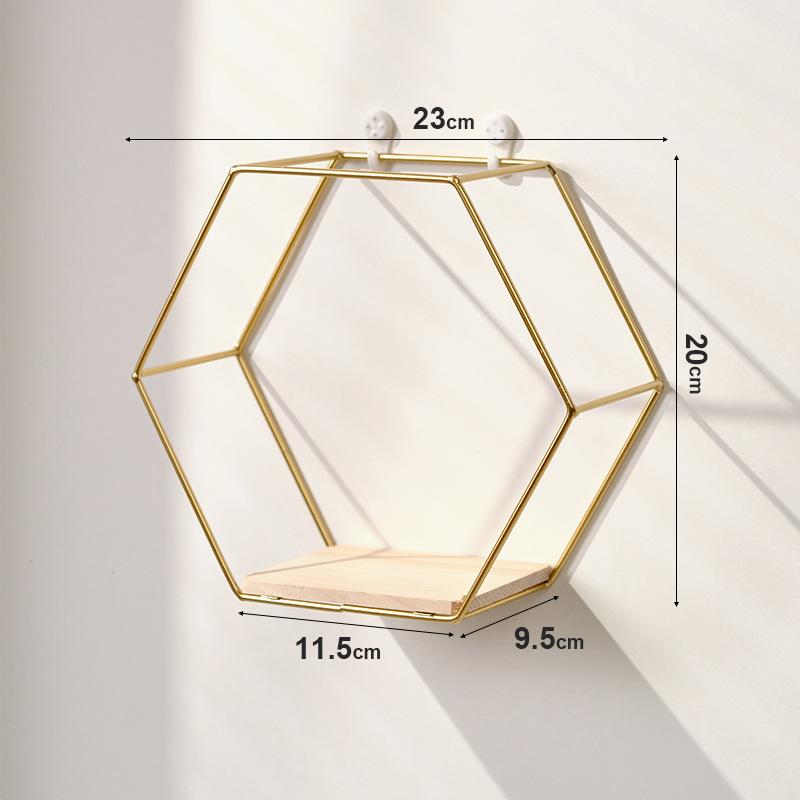 Скандинавский стиль кованые полки настенные украшения для гостиной стеллаж для хранения ручной работы для украшения стен