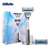 SKIN Cloud-Sensitive Razor 1 Handle + 2 Blade Heads + 1 Magnetic Base ( Lubricating Strip)