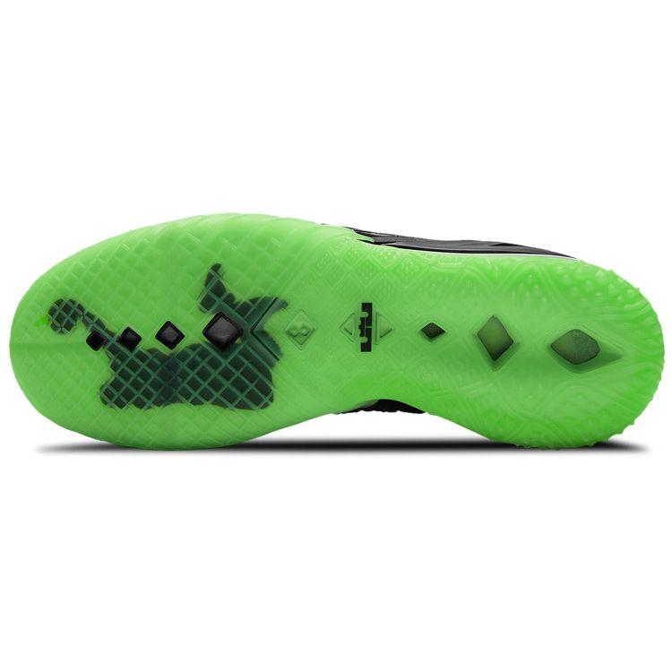 Nike Кроссовки унисекс LeBron 18 Dunkman черные электрик-зеленые CQ9283-005