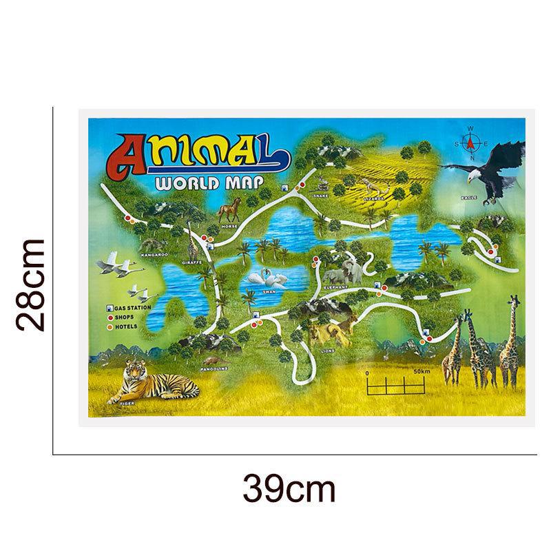 Украшения сцены с динозаврами юрского периода: Растение, дерево, вулкан, каменный забор, яйцо динозавра, аксессуары для песчаного стола