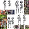 Outer Alien Space Garden Statue Figurine Ornaments Home Yard Decor Sculpture