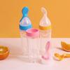 Squeezing Supplement Feeder With Spoon Baby Tableware Useful Milk Bottle  Kids