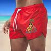 BBK-76 Летние новые мужские быстросохнущие плавки спортивные штаны купальный костюм пляжные шорты шорты для бега спортивные креативный баскетбольный принт