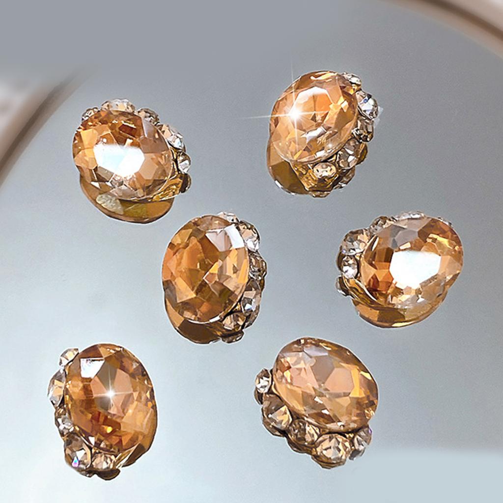 10 шт. модные стеклянные украшения для ногтей, подвески, хрустальные 3D алмазные стразы, сделай сам, стразы для ногтей, маникюр, украшение для ногтей