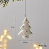 NUCHI Mini Ceramic Christmas Tree & Ornaments Set – Santa, Snowman, and Holiday Decorations
