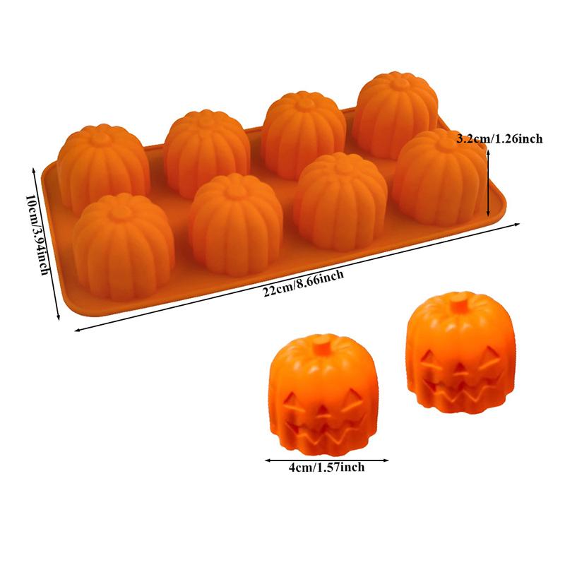 Силиконовая форма для выпечки Хэллоуин Тыква Череп Летучая мышь Шоколад - Один большой Паук, Светло-фиолетовый, Разные стили, Кухонный инструмент для выпечки