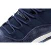 Womens Air Jordan 11 Retro 'Midnight Navy Velvet' (women's sizes) Midnight Navy / Metallic Silver / White Vintage Basketball Shoes AR0715 441