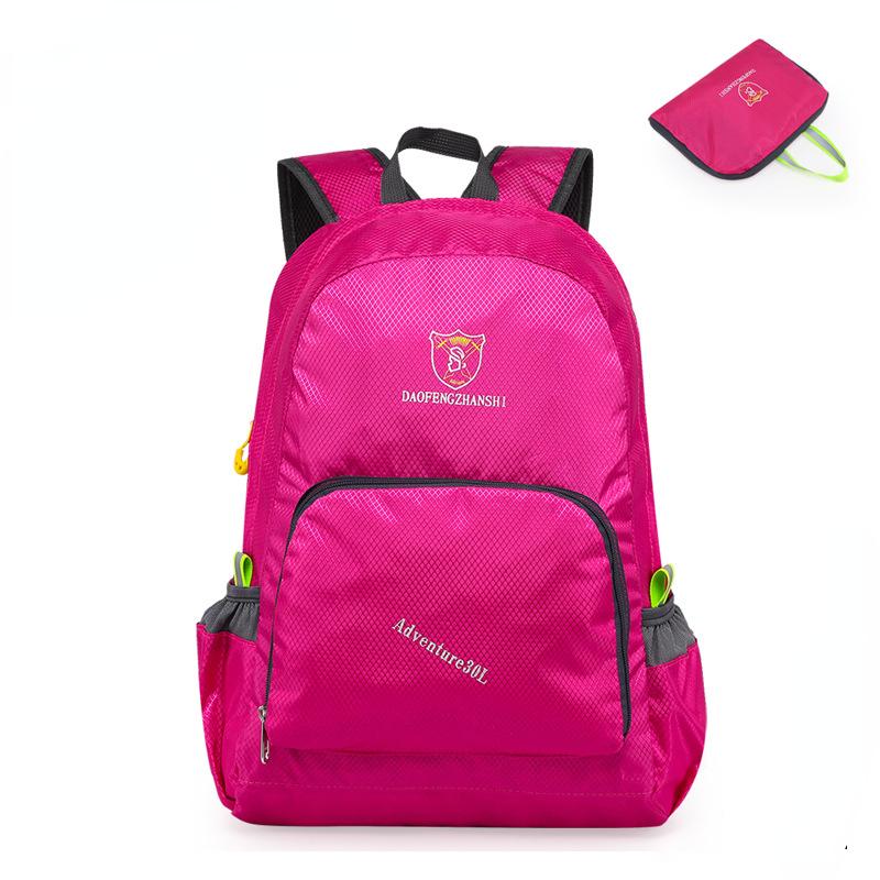 Спорт на открытом воздухе, складной рюкзак с двойным плечом, водонепроницаемая портативная сумка, многофункциональная дорожная сумка для альпинизма