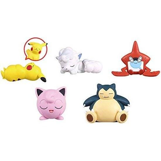 Pokemon Oyasumi Friends Sun Moon 2 Complete Set 5 Types