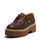 Timberland (Women'S) 3-Eye Premium Platform Boat Shoes - Burgundy / A2Qdm-D57