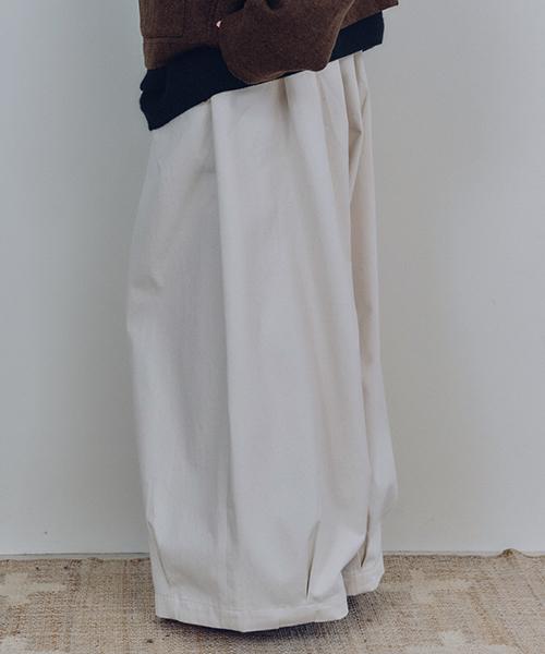 Штаны Mallen Unisex Tuck Balloon Кремовые