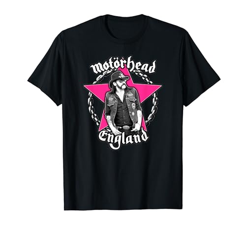 Футболка Motörhead Lemmy Розовая Звезда