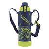 Zojirushi Mahobin Cool Bottle Water Bottle Sports Type Seamless Shock and Scratch Resistant Protective Armor Lime Blue 1.0L SD-HB10-AG