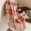 2026 Women Winter Versatile Loop Yarn Scarf Soft and Glutinous Extended New Shawl Wholesale Quality Sense Thick Warm Scarf
