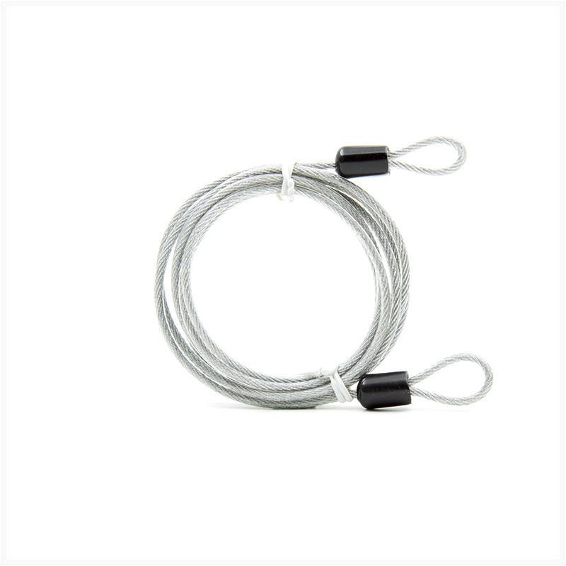 1.5/2M Велосипедные аксессуары Велосипедный замок трос Велосипедный прочный стальной трос Замок для горного велосипеда Шоссейный велосипедный замок трос Защита от кражи