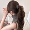 Curved Banana Shape Hair Claw Clip Spring Hinge Vertical Hair Clip  Women Hair Accessory