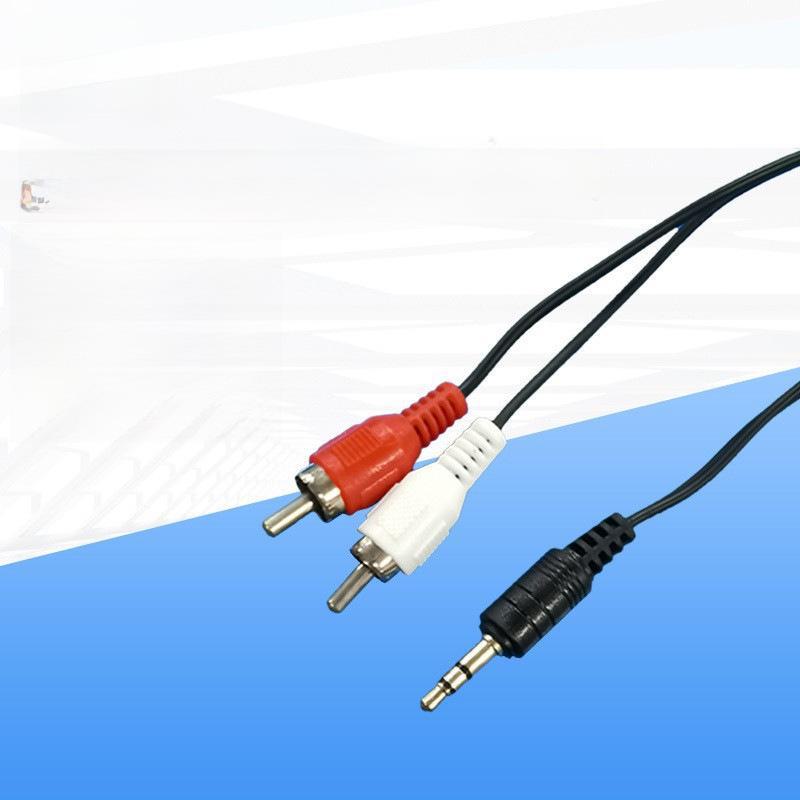 Аудиокабель 3,5 мм - Dual RCA длиной 5 м для ТВ, AUX, наушников, колонок