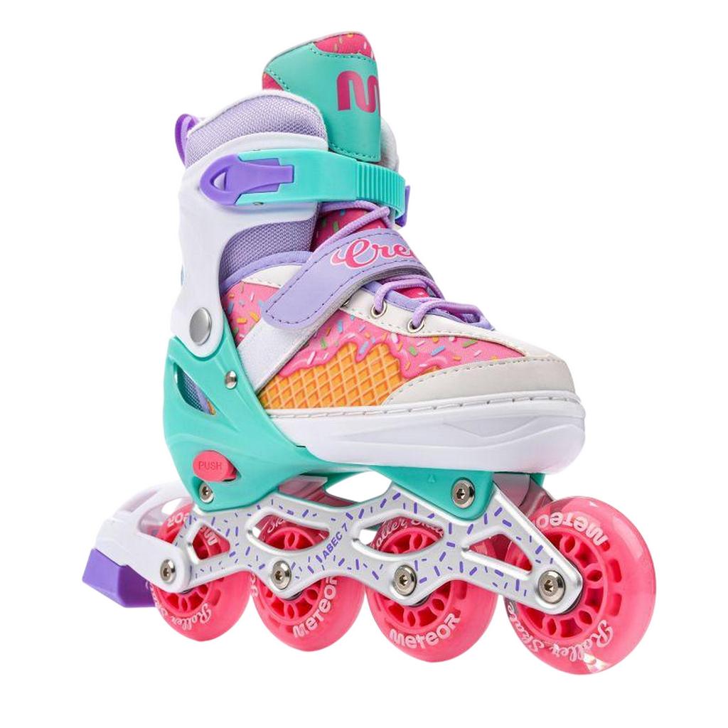 Meteor Mens 4 in 1 Inline Roller Skates