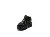 Men's Trendy Retro Spanish Leather Motorcycle Boots with Thick-Sole Platform and Metal Rivets.