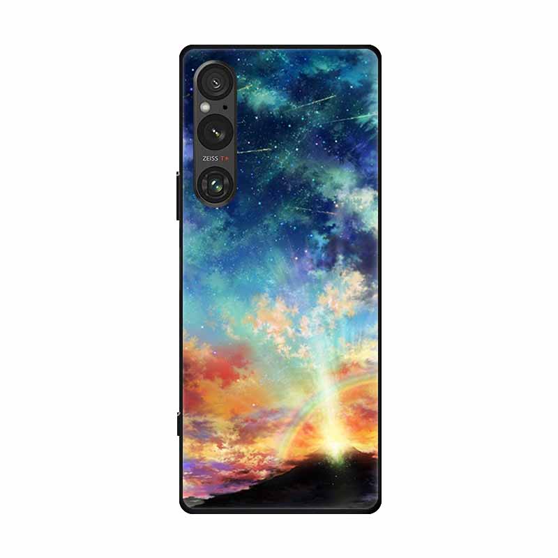 Чехол для Sony Xperia 1 V Чехол Xperia1V Силиконовая задняя крышка Чехол для телефона Для Sony Xperia 1 V Мягкий чехол Xperia1 V XQDQ62/B XQ-DQ72 Coque