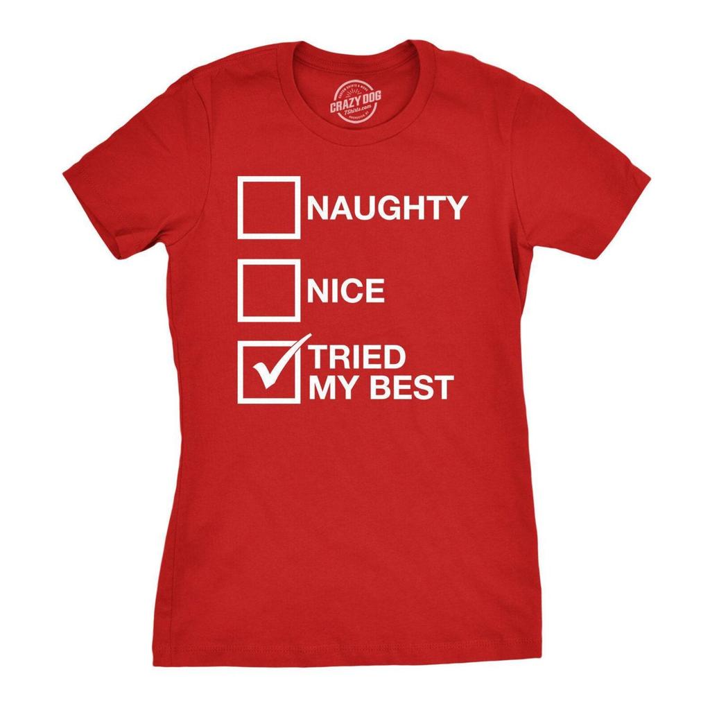 Funny Tried My Christmas T-Shirt, Rude Festive Tee