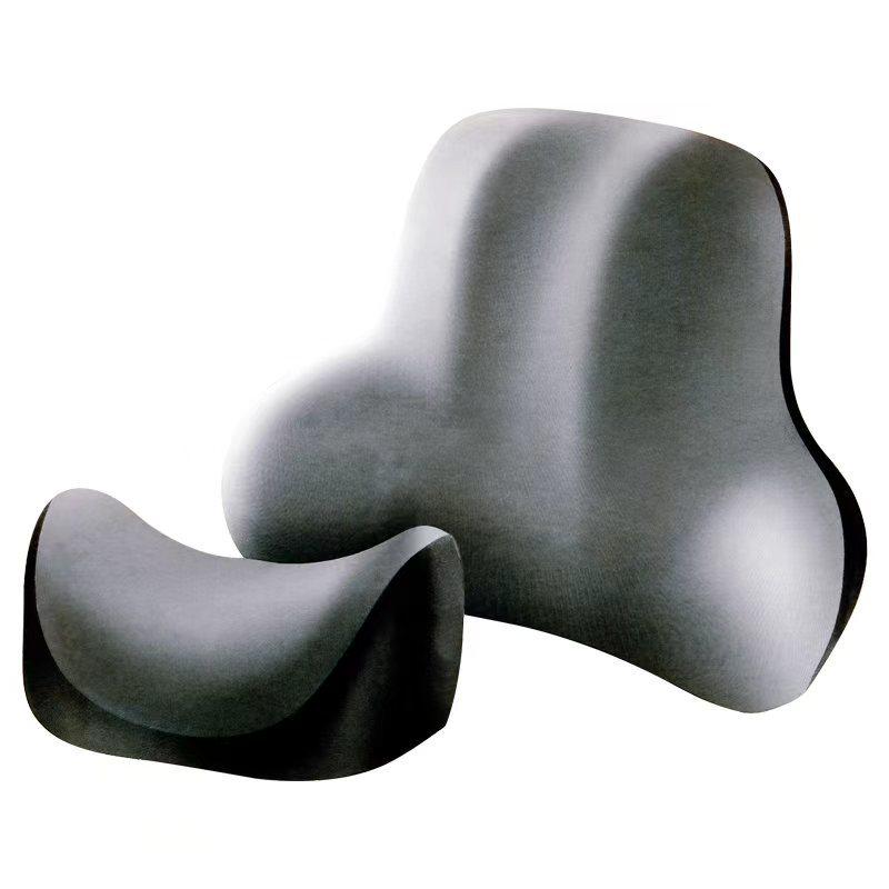 Hala Bear Lumbar Support Cushion Set - Car and Office Backrest for Long Seating