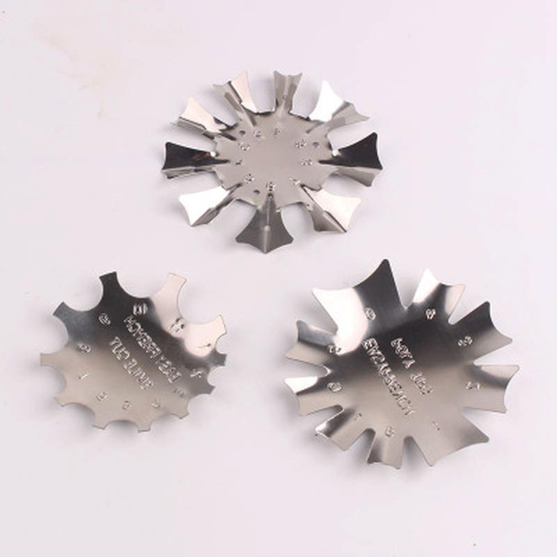 1 шт., французская резка для трафаретов для ногтей, триммер, машинка для стрижки, многоразмерные пилочки, поли-наконечники, инструмент для гель-маникюра для ногтей