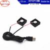 USB-охлаждающий вентилятор 5 В разных размеров для роутера/ТВ-приставки (2-7 см)