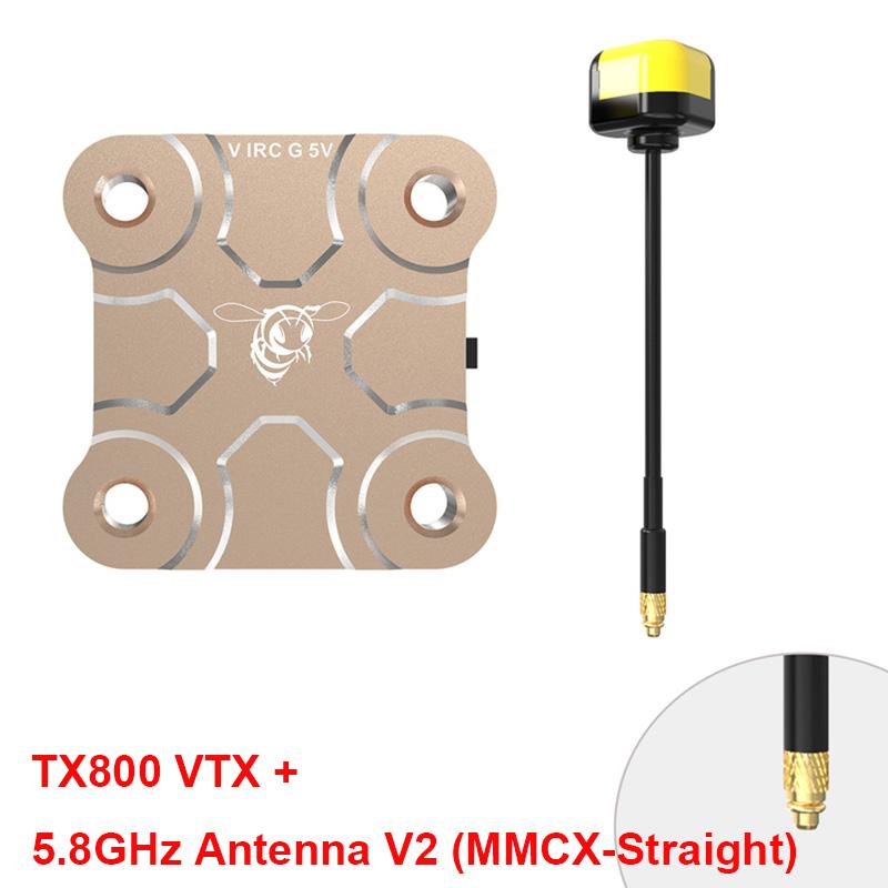SpeedyBee TX800 5.8G VTX 48CH PitMode 25mW/200mW/400mW/800mW Output Long Range Transmitter with Antenna For RC FPV Racing Drone