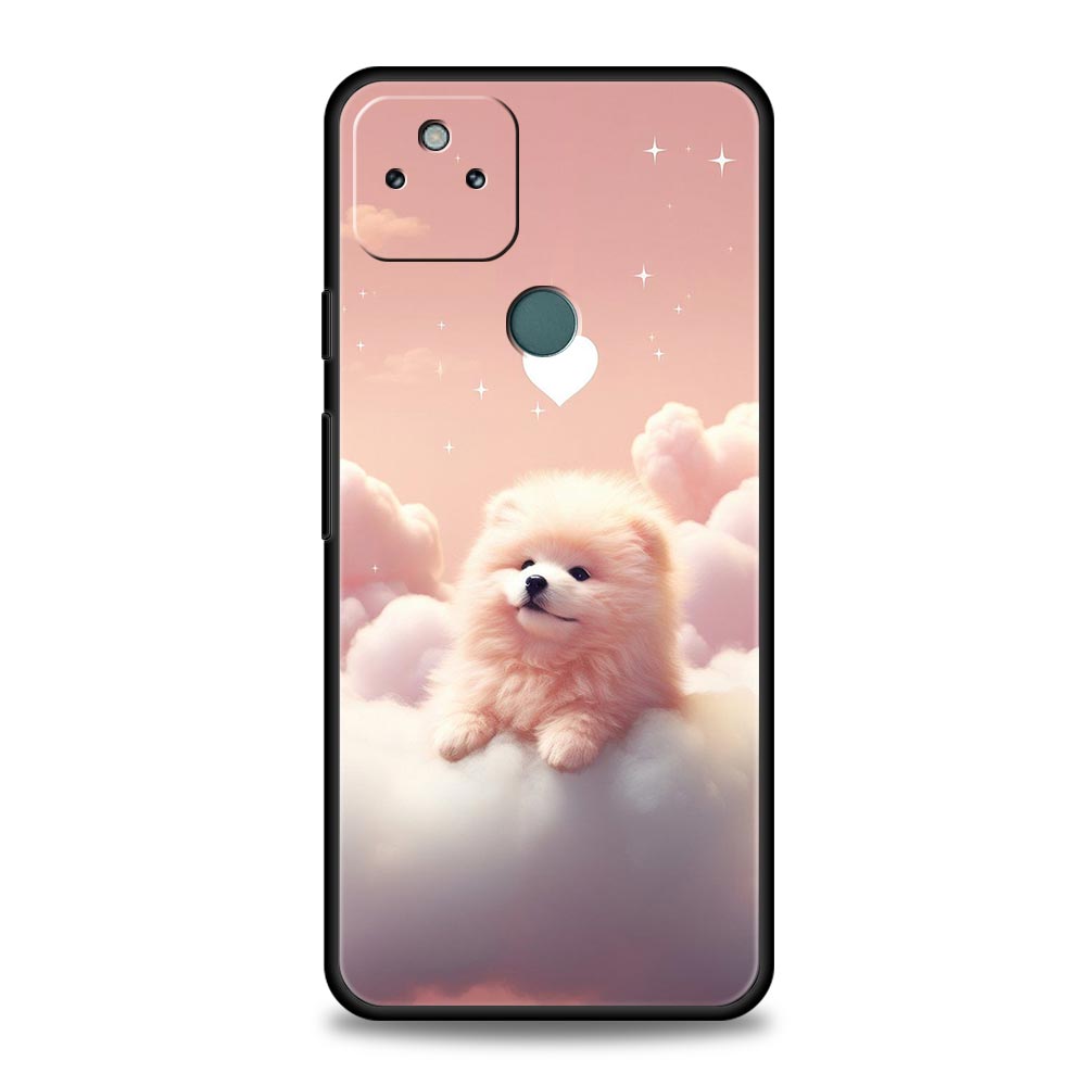Cute Little Dog Phone Case Cover for Google Pixel 10 9 8 7 6 9A 8A 7A 6A Pro Shockproof Soft TPU 10 Pro XL Shell Fundas Capa Bag