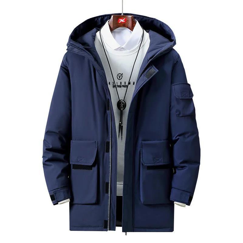 Камуфляжная хлопковая куртка мужская с капюшоном, хлопковая подкладка, зимнее утепленное термопальто, повседневная парка для молодежи