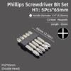 Phillips Screwdrivers Bits Cross Head Magnetic Screwdrivers PH00 PH1 PH2 S2 Hex Shank Hand Tools 50/75/100/150/200/300mm