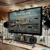 Custom Design Large Double Thickness Square Gun Mat Anti-Slip Gamer Mouse & Keyboard Pad Simple Comfortable Natural Rubber Stock
