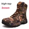 Man Sneaker Shoes High Top Hiking Durable Waterproof Anti-Slip Outdoor Climbing Trekking Shoe Shoe for Men Low Boot 2025