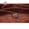 Vintage Punk Style 925 Sterling Silver Color Color Geometric Hot sale Fashion Jewelry Women Men Cool Party Club Finger Rings