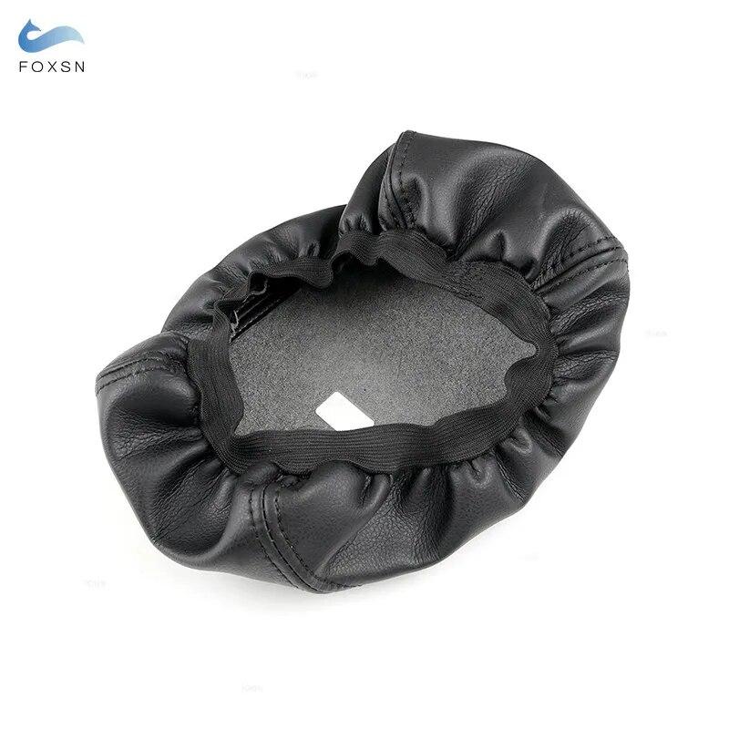 Мягкий кожаный чехол на подлокотник для Mazda 6 2006 2007 2008 2009 2010 2011-2015, автомобильный центральный подлокотник, кожный чехол, отделка черного цвета