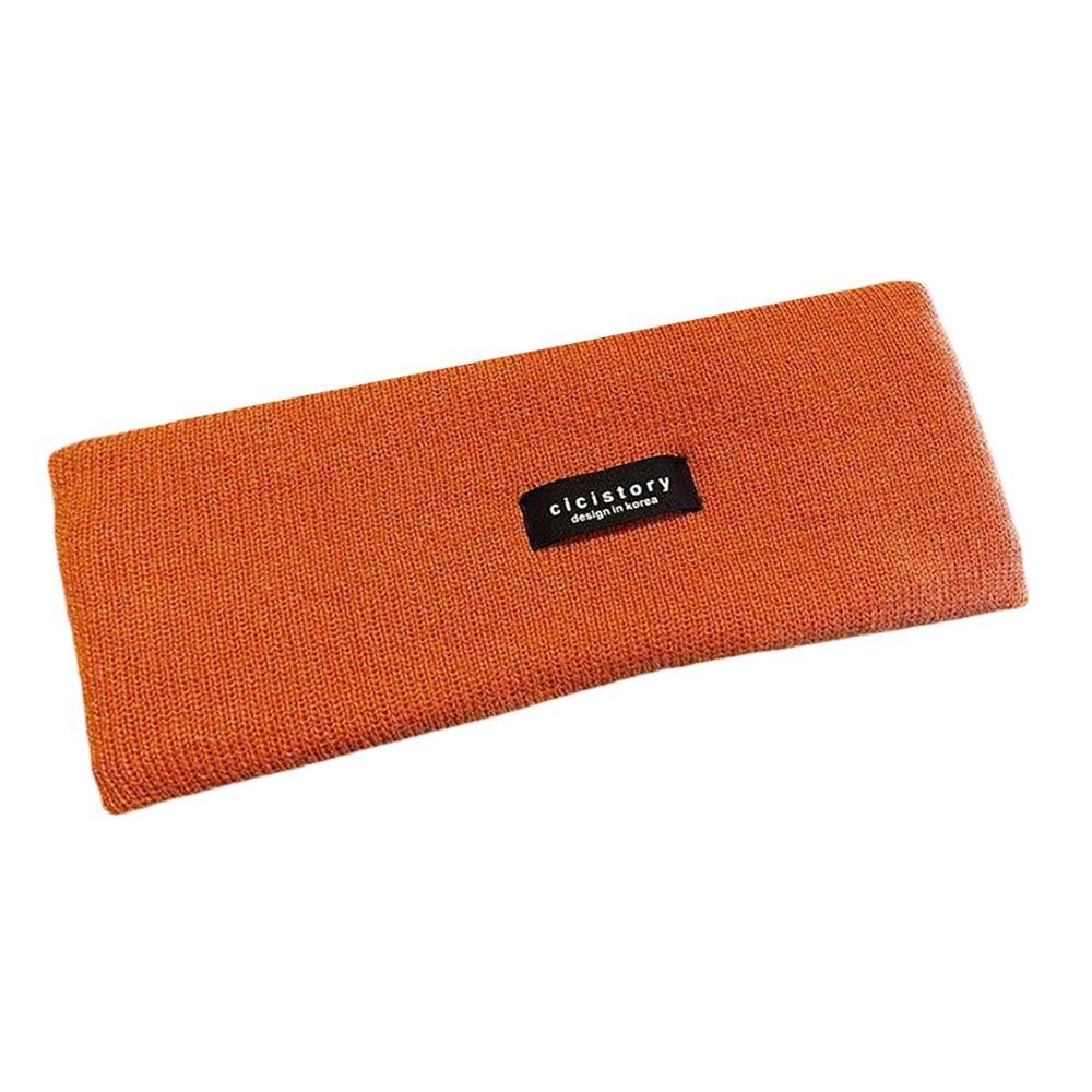 Впитывающая пот вязаная повязка для волос, широкие ленты для макияжа, модные аксессуары для волос для женщин