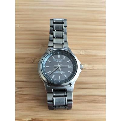 Б/у Seiko epsilon alba v145-0A20 солнечные